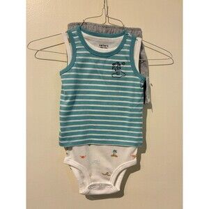 NWT Carter's Child of Mine 3-Piece Beach Outfit - 24M